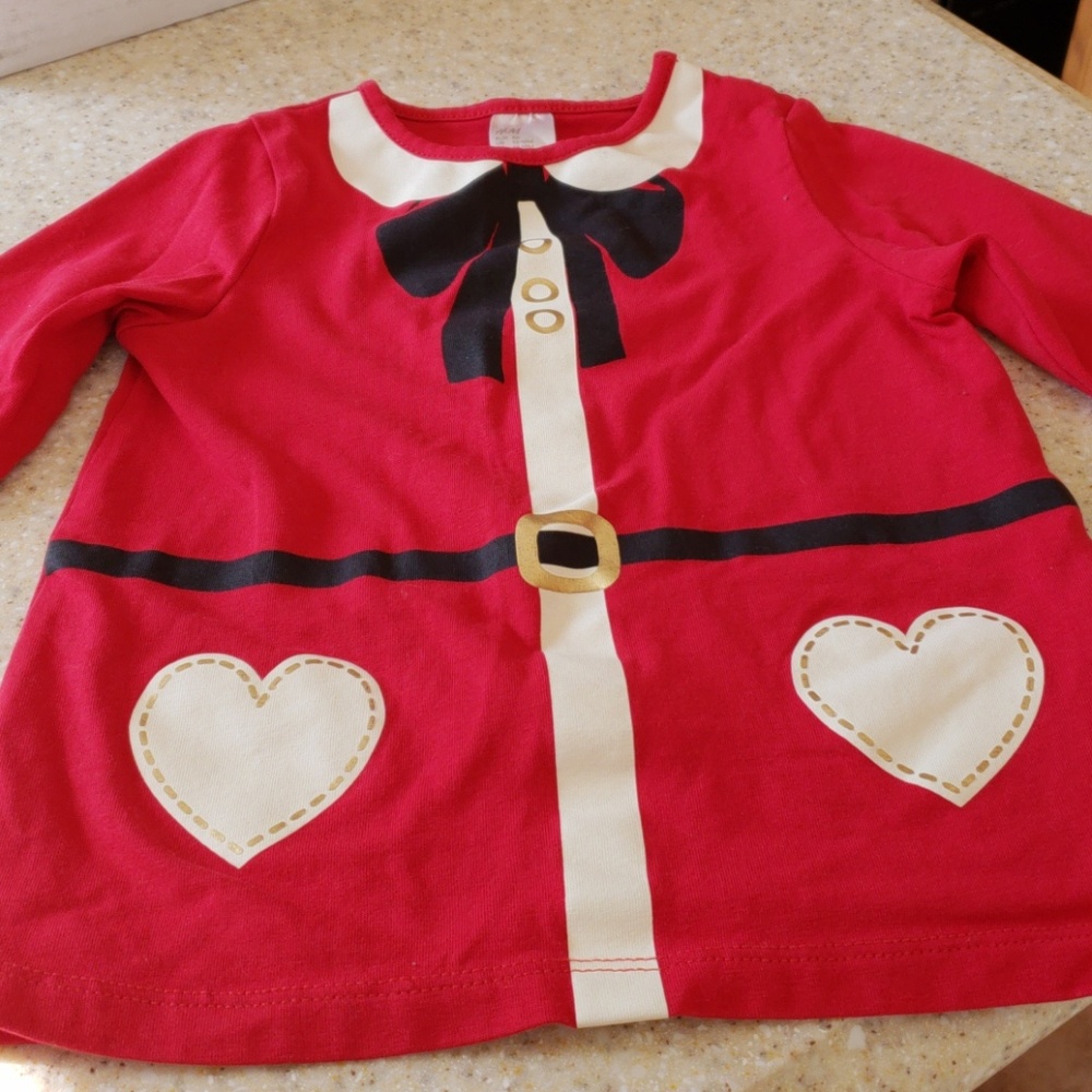 Christmas baby shirt-SOLD SOLD SOLD